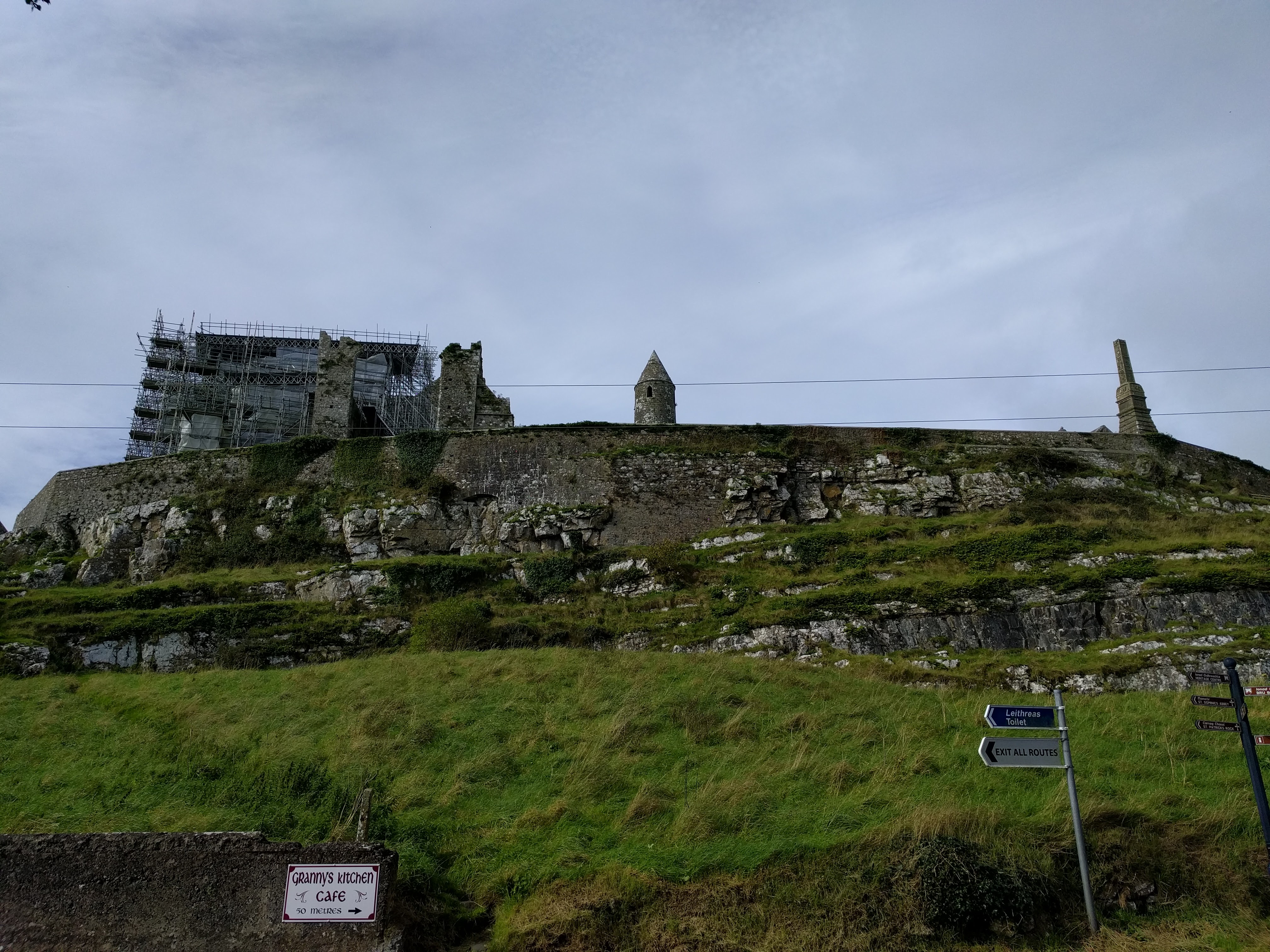 De Rock of Cashel, County Tipperary, zetel van de koningen van Munster