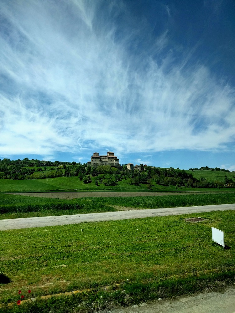 Parma - Langhirano - Kasteel van Torrechiara